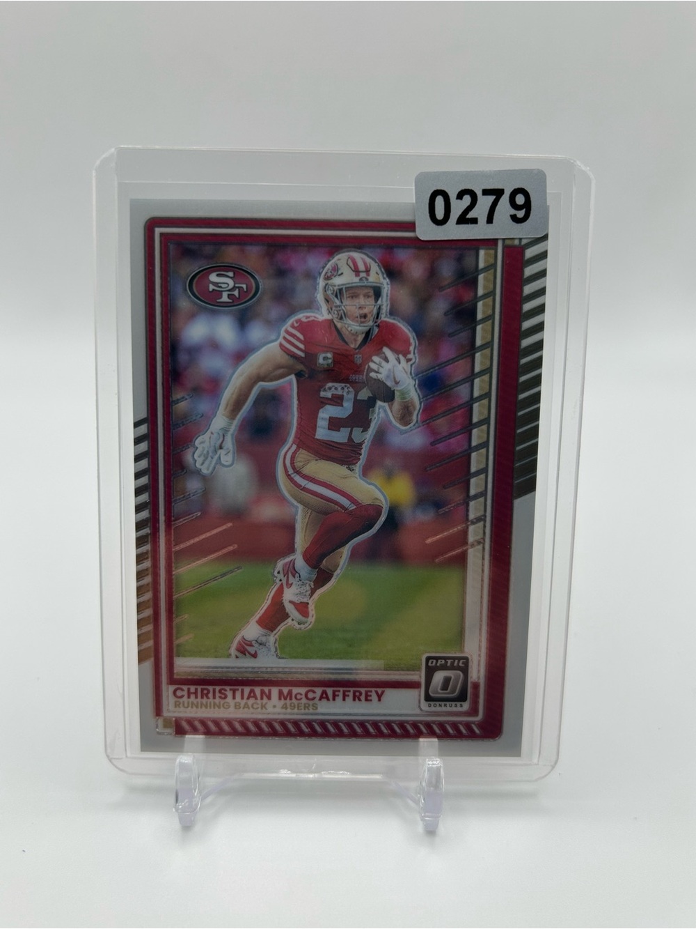Christian McCaffrey 49ers Football Trading Card 🏈